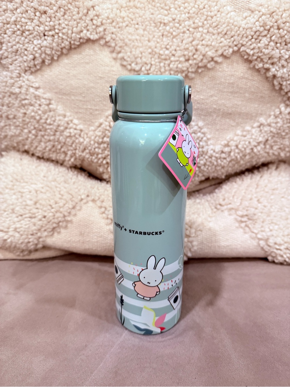 Starbucks Mint Green Miffy Stainless Bottle